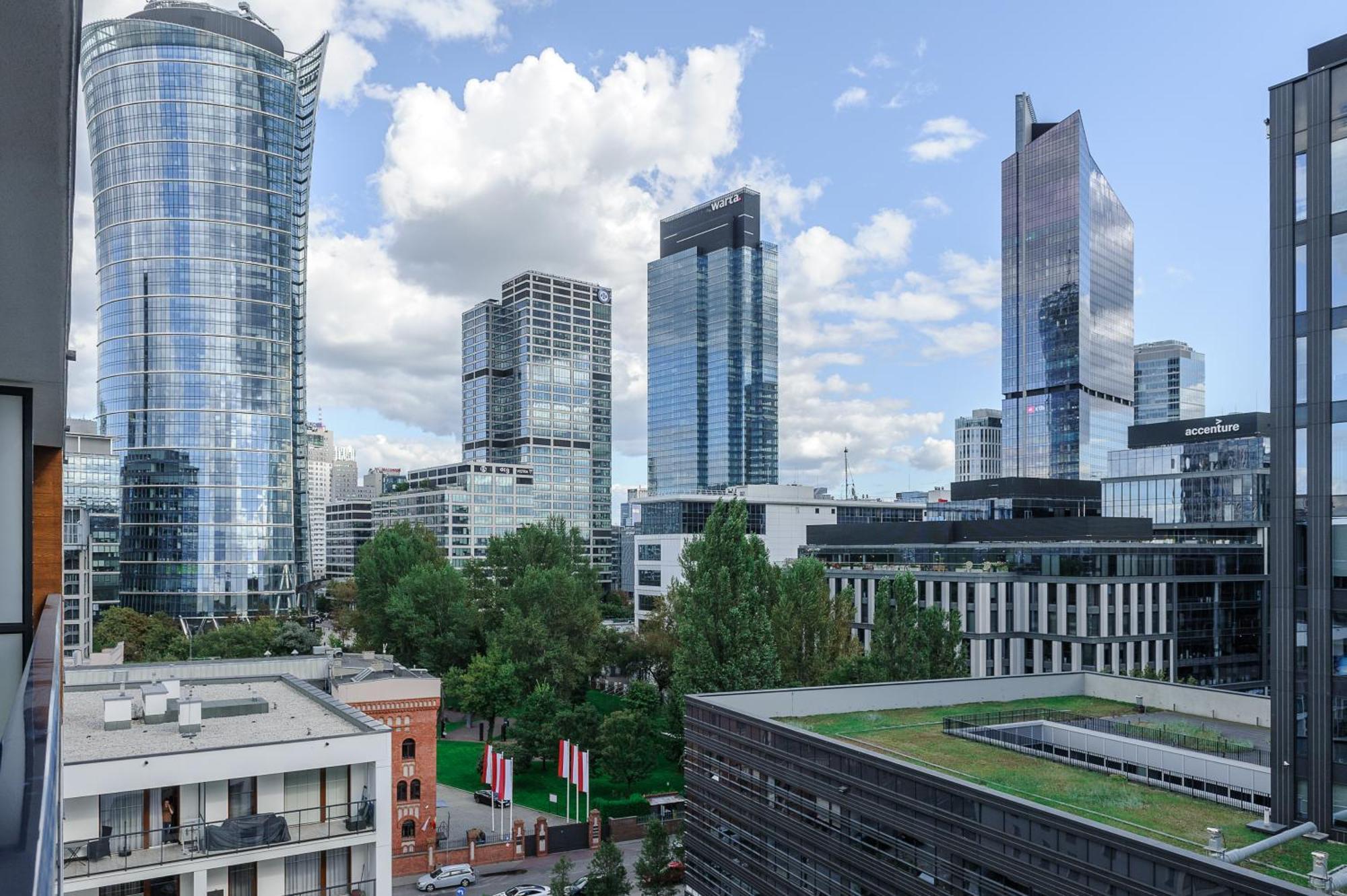 Lumina Apartment With Parking Near Muzeum Powstania 华沙 外观 照片